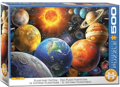 Dėlionė Planetų sistema 500XL