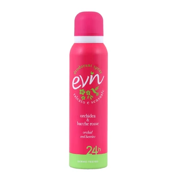EVIN ORCHIDEA & BACCHE ROSSE purškiamasis dezodorantas, 150 ml