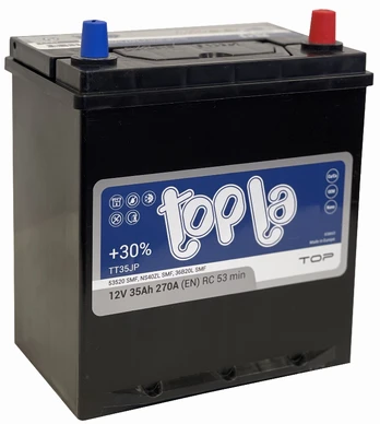 Akumuliatorius Topla TOP JIS TT35JP, 12 V, 35 Ah, 270 A