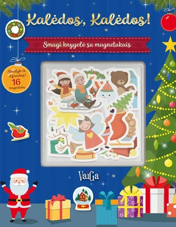 Kalėdos, Kalėdos! Smagi knygelė su magnetukais