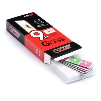 LCD apsauginis stikliukas "9H" (SET 10in1) Apple iPhone 15 Pro