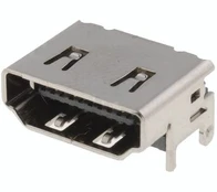 Lizdas HDMI lituojamas į plokštę