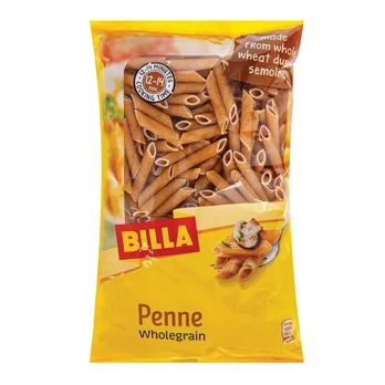 Pilno grūdo makaronai PENNE BILLA, 500 g