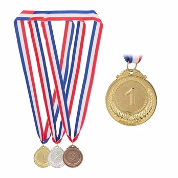Kodustaar Medalių rinkinys, 3 vnt., 5 cm, auksas/sidabras/bronzа