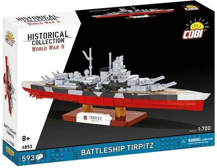 Cobi Klocki battleship tirpitz 593 klocki