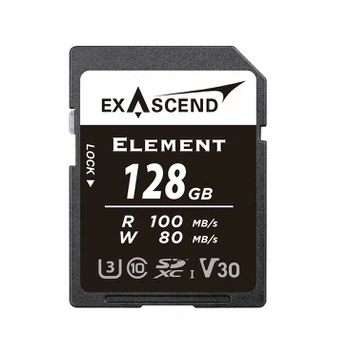 ExAscend Element 128GB UHS-I V30 atminties kortelė (EX128GSDA1)