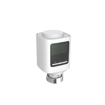 Išmanusis ZigBee TUYA termostatas radiatoriui su LCD, valdomas programėle, WOOX