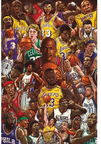 ERIK Basketball Superstars poster