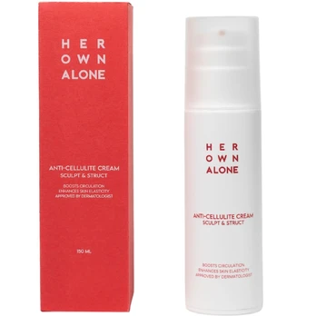 Anticeliulitinis kremas HER OWN ALONE, 150 ml