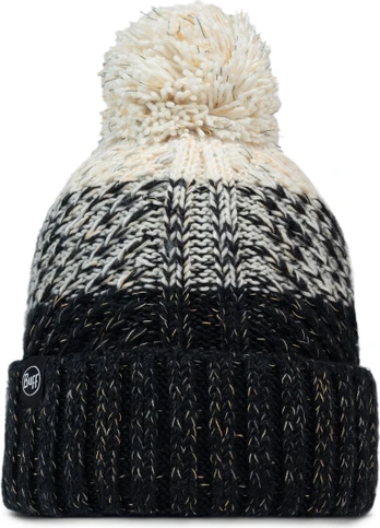 Buff Czapka BUFF KNITTED & FLEECE BAND BEANIE AKNA BLACK one size