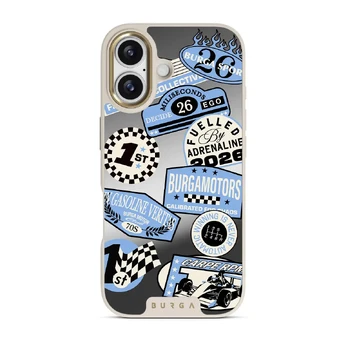 Finish Line - iPhone 17 Case, Elite Mirror Light (MagSafe) / Gold