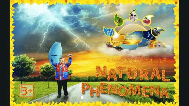 Dėlionė Natural Phenomena, 3+