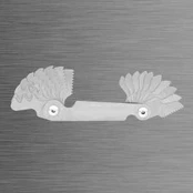 Sriegio matuoklis Bohrcraft, 20 lapų, metrinis, 0,4 -6,0 mm