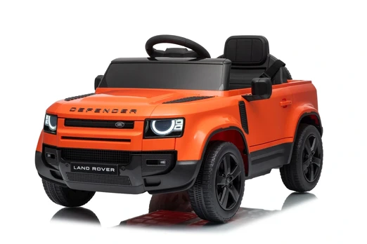 Land Rover Defender Orange Vehicle