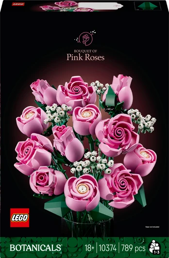 LEGO Botanicals 10374 Bouquet of Pink Roses