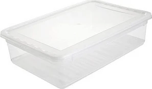 Daiktadėžė KEEEPER, 8 l, skaidri, 39×26,5×10 cm