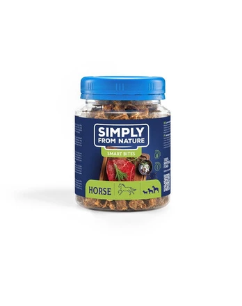 SIMPLY FROM NATURE Smart Bites Arklienos traukinukai šunims 4x130g