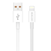 Kabelis Jellico B1, Lightning/USB Type A, 100 cm, balta, 20 W