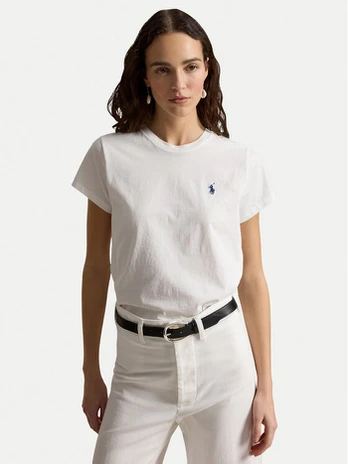 Polo Ralph Lauren Marškinėliai 211B14605032 Balta Regular Fit