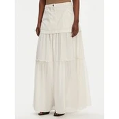 PINKO Maksi sijonas Kenny 105252 A2MI Écru Regular Fit