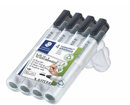 Staedtler WB Marker Lumocolor rund 2mm sort (4)