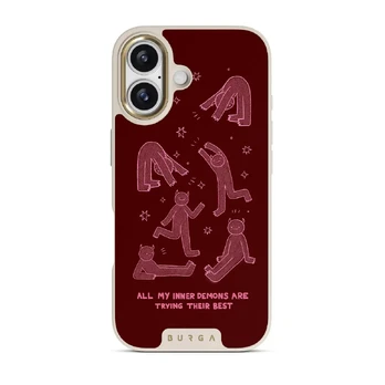 Inner Demons - iPhone 17 Case, Elite Light (MagSafe) / Gold