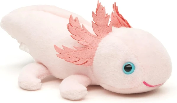 Axolotlis su magnetu, 15 cm pliušinis žaislas