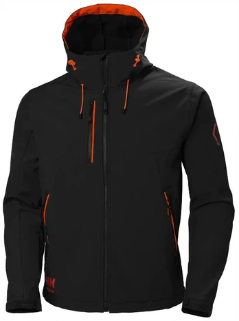 Striukė Chelsea Evolution SOFTSHELL su gobtuvu, juoda L, Helly Hansen Workwear