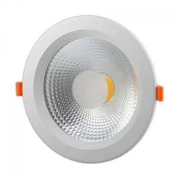 15W LED apvalus šviestuvas COB, 3000K