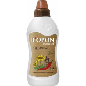BIOPON biohumusas universalios EKO skystos trąšos 500ml.