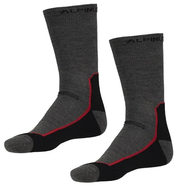 Kojinės unisex Alpinus Avrill FI18433, juodos