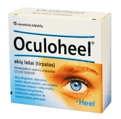 OCULOHEEL akių lašai (tirpalas) 15 ml kaina