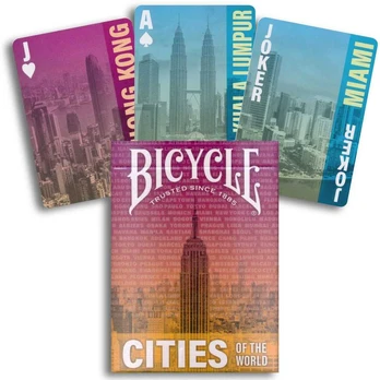 Cities of the World žaidimo kortos
