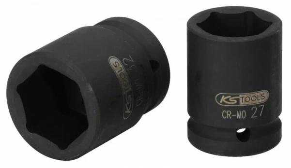 Šešiakampis smūginis lizdas 3/4",trumpa 36mm, KS Tools