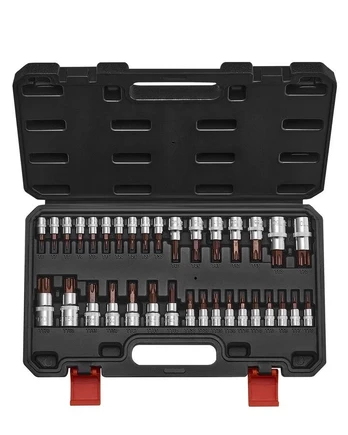 Torx galvučių rinkinys 34 dalių