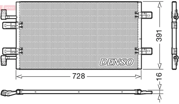 Kondensatorius, oro kondicionierius DENSO DCN20019