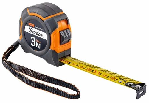 Matavimo juosta Bradas Snap, 3 m