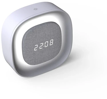 Techly IC-CLOCK-56WH budzik Skaitmeninis Pilka, Baltas