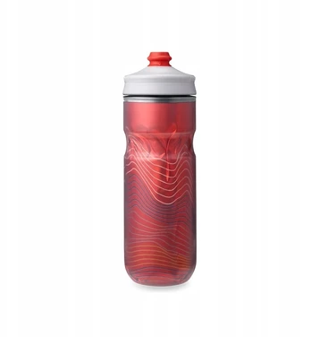 Gertuvė HydraPak Polar Surge Ascent 600ml, Raudona