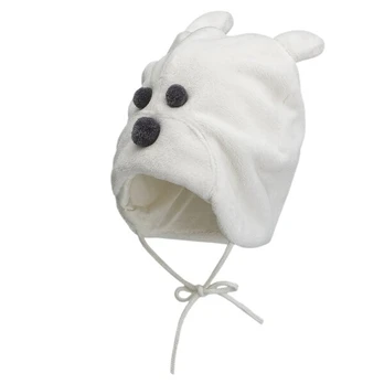 Huppa Flisinė kepurė BUDDY, balta, S, white
