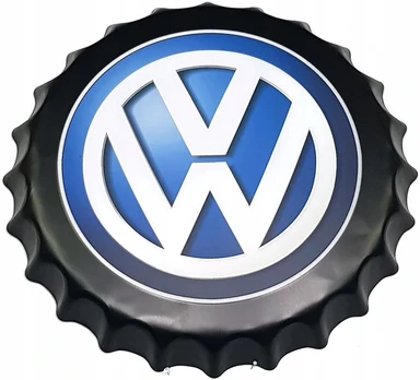 Vw metalinis dangtelis didelis 40cm volkswagen