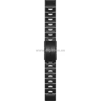 Acc,fenix 6 22mm QuickFit Carbon Gray DLC Titanium Band