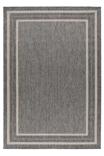 Kilimas Nibru 325, 80x150 cm, pilkas