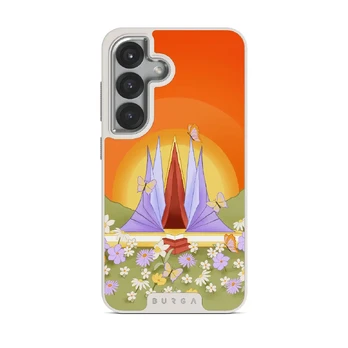 Sunrise - Samsung Galaxy S25 Case, Elite Light (Magnetic) / Silver