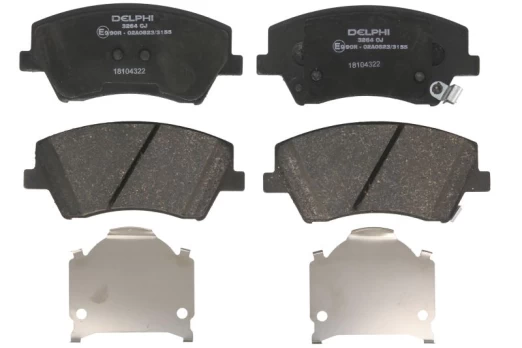 DELPHI LP3264 Brake pad set