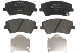 DELPHI LP3264 Brake pad set kaina