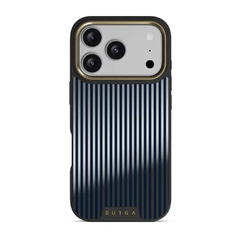 Fine Line - iPhone 17 Pro Case, Elite Mirror Dark (MagSafe) / Gold