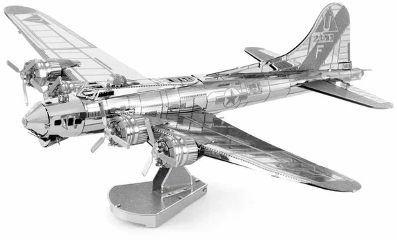 Metalinis 3D konstruktorius Metal Earth B-17 Flying Fortress