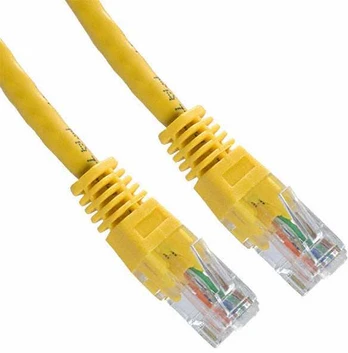 Ostatní PATCH CABLE Patch cable UTP CAT6 1m yellow