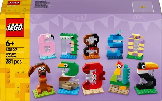 LEGO 40807 Gimtadienio skaičiai